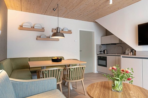 BEECH Resort Plauer See - Wohnbeispiel Duett Apartment (Zimmercodierung AB1)