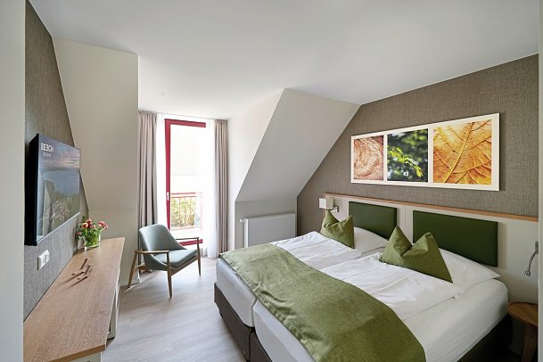 BEECH Resort Plauer See - Wohnbeispiel Duett Apartment (Zimmercodierung AB1)