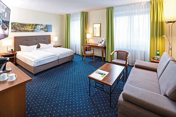 AHORN Seehotel Templin - Wohnbeispiel Studio Panorma (Zimmercodierungen FB2 & FB4)