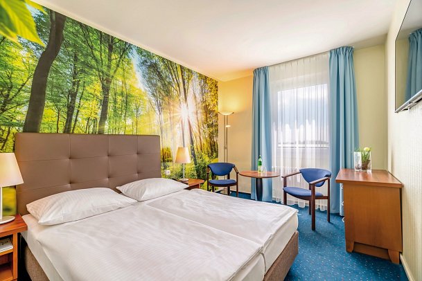 AHORN Seehotel Templin - Wohnbeispiel Doppelzimmer Classic (Zimmercodierungen DB1, DB3, DC1 & DC2)