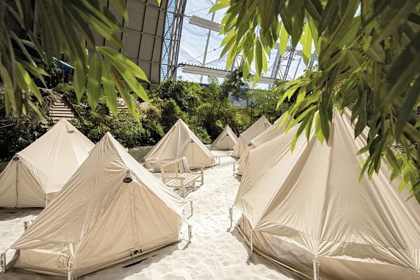 Tropical Islands - Wohnbeispiel Zelt Indoor (Zimmercodierungen CB2 & CB4)