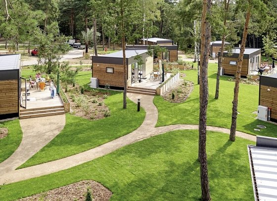 Tropical Islands Woodland Homes