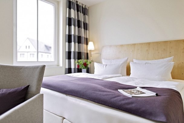 Hotel Kleines Meer - Wohnbeispiel Doppelzimmer Altstadt (Zimmercodierung DB1)