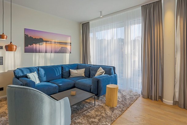 MAREMÜRITZ Yachthafen Resort - Wohnbeispiel Suite Fortuna (Zimmercodierung WB1)