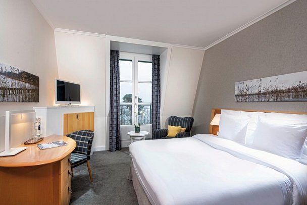 Precise Resort Bad Saarow - Wohnbeispiel Doppelzimmer Superior (Zimmercodierungen DS6 & DC1)