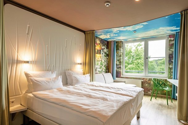 aja Bad Saarow - Wohnbeispiel Doppelzimmer Natur (Zimmercodierung DB1)