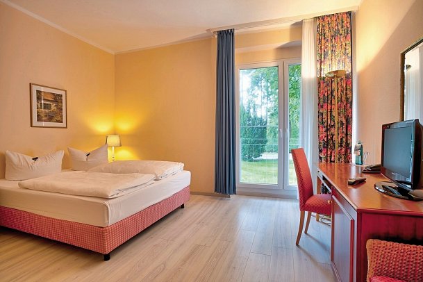 Hotel Döllnsee-Schorfheide - Wohnbeispiel Doppelzimmer Economy Dependance (Zimmercodierung DB1)