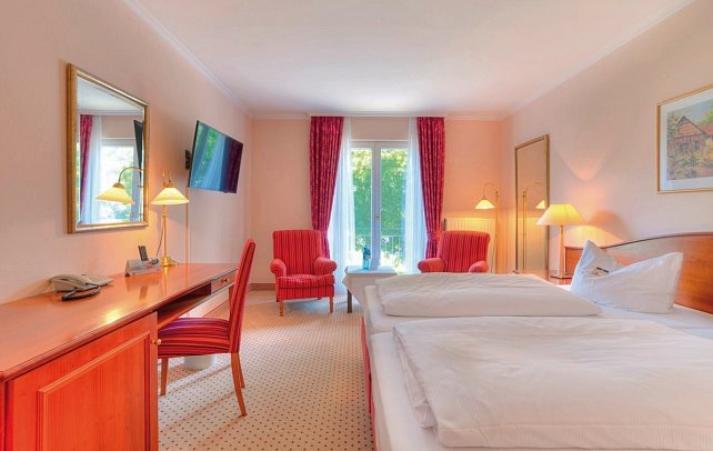 Hotel Döllnsee-Schorfheide - Wohnbeispiel Doppelzimmer Comfort (Zimmercodierung DB3)