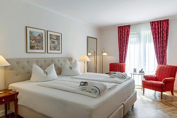 Hotel Döllnsee-Schorfheide - Wohnbeispiel Doppelzimmer Superior (Zimmercodierung DS1)