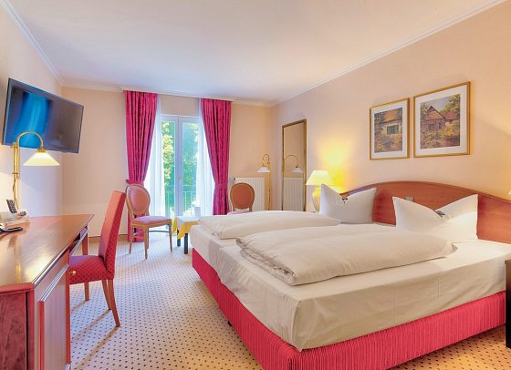 Hotel Döllnsee-Schorfheide - Wohnbeispiel Doppelzimmer Standard (Zimmercodierung DB2)