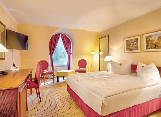 Hotel Döllnsee-Schorfheide - Wohnbeispiel Doppelzimmer Standard (Zimmercodierung DB2)