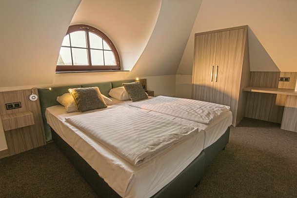 Van der Valk Resort Linstow – Ferienhäuser - Wohnbeispiel Ferienhäuser Typ A (Zimmercodierung HB1)