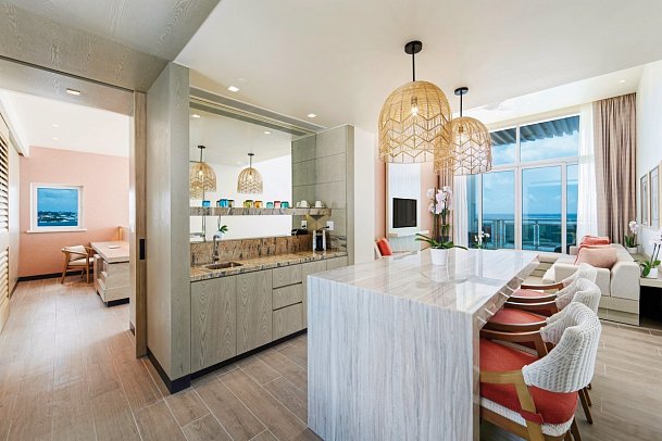 Wyndham Grand Barbados Sam Lord’s Castle All Inclusive Resort - Wohnbeispiel Terra Suite 2 Balconies King (Zimmercodierung WB1)