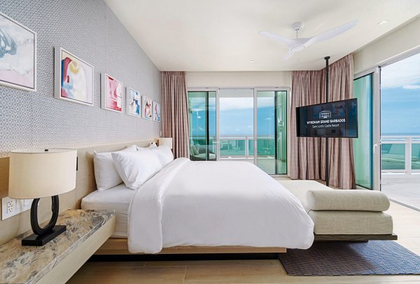 Wyndham Grand Barbados Sam Lord’s Castle All Inclusive Resort - Wohnbeispiel Ember Suite 2 Balconies King (Zimmercodierung WB2)
