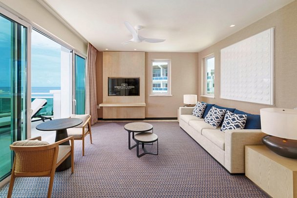 Wyndham Grand Barbados Sam Lord’s Castle All Inclusive Resort - Wohnbeispiel Zephyr Suite 2 Balconies King (Zimmercodierung WB3)