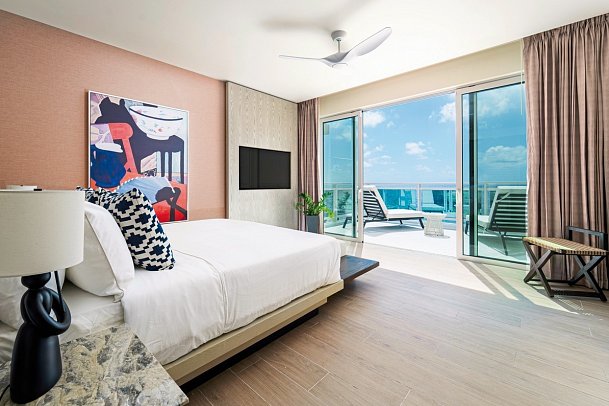 Wyndham Grand Barbados Sam Lord’s Castle All Inclusive Resort - Wohnbeispiel Terra Suite 2 Balconies King (Zimmercodierung WB1)