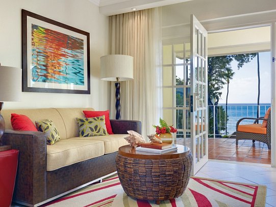 Tamarind, Barbados, An Autograph Collection All Inclusive Resort - Wohnbeispiel One Bedroom Suite Oceanfront (Zimmercodierung ABO)