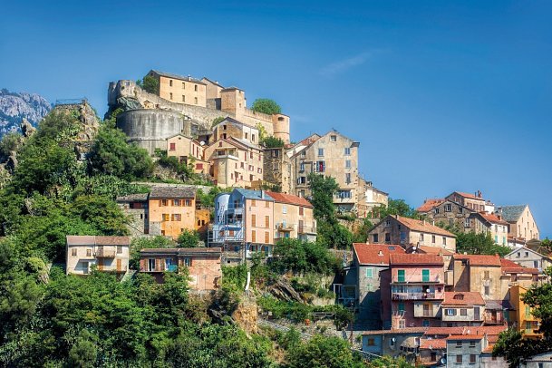 Korsika - ein Gebirge im Meer - Corte