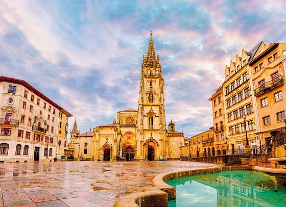 Zauberhafte Natur und reizvolle Städte Nordspaniens - Kathedrale von Oviedo