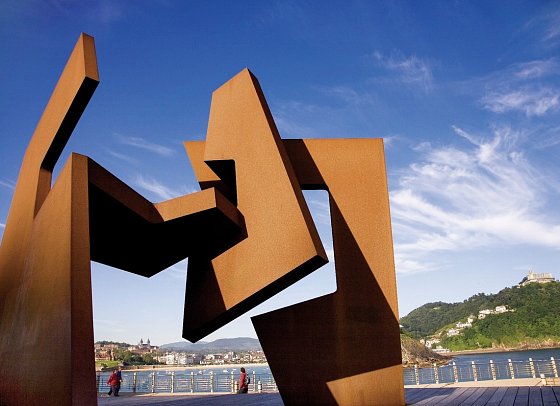 Zauberhafte Natur und reizvolle Städte Nordspaniens - San Sebastián, Paseo Nuevo