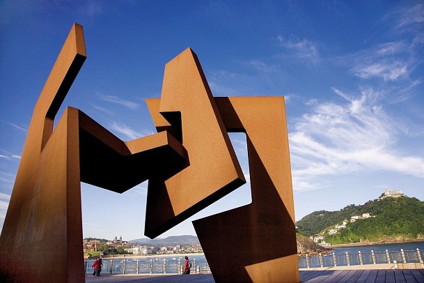 Zauberhafte Natur und reizvolle Städte Nordspaniens - San Sebastián, Paseo Nuevo