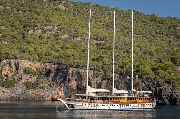 Inselhüpfen Golf von Gökova - Admiral