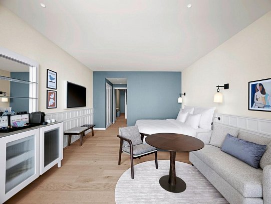 Akra Didim - Wohnbeispiel Familien Deluxe Suite Meerblick (Zimmercodierungen WIM & WIQ)