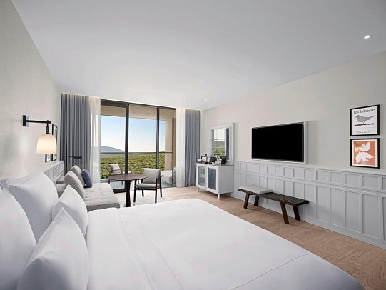 Akra Didim - Wohnbeispiel Doppelzimmer Deluxe Gartenblick (Zimmercodierungen DDG, DCG & DD1)