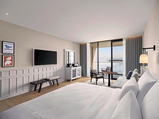 Akra Didim - Wohnbeispiel Doppelzimmer Deluxe Meerblick (Zimmercodierungen DDM, DCM & DD2)