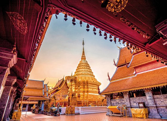 Höhepunkte Thailands - Wat Phra That Doi Suthep, Chiang Mai