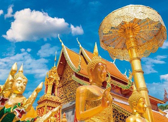 Höhepunkte Thailands - Wat Phra That Doi Suthep, Chiang Mai