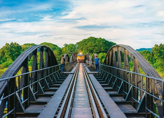 Höhepunkte Thailands - Death Railway, River Kwai