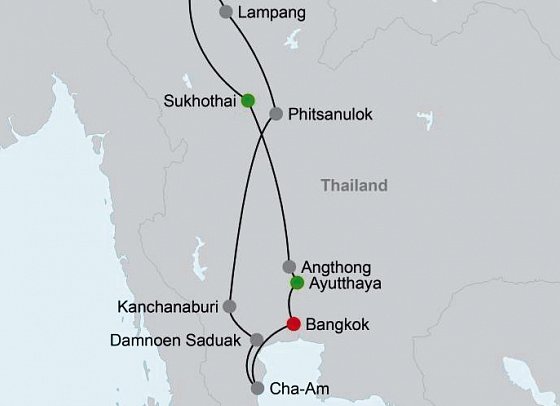 Höhepunkte Thailands
