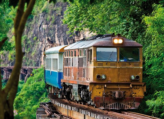 Nord-Thailand Kaleidoskop (mit Baden) - Thailand-Burma-Eisenbahn, Kanchanaburi
