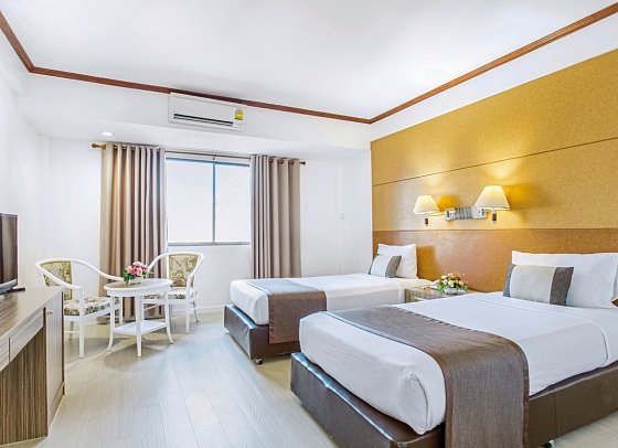 The Beverly Hotel Pattaya - Wohnbeispiel Deluxe (Zimmercodierung UD1)