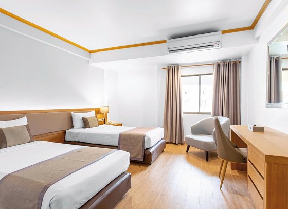 The Beverly Hotel Pattaya - Wohnbeispiel Modern Superior (Zimmercodierung US2)