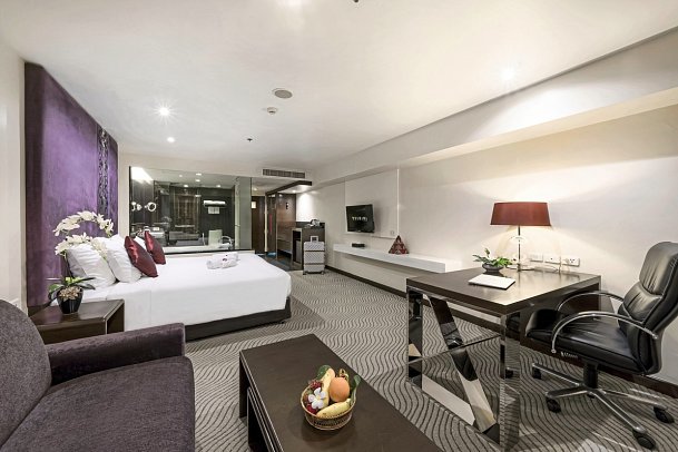 Furama Silom Bangkok - Wohnbeispiel Deluxe (Zimmercodierung UD1)