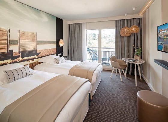 Thalazur Arcachon - Wohnbeispiel Doppelzimmer Classic (Zimmercodierung DB1)