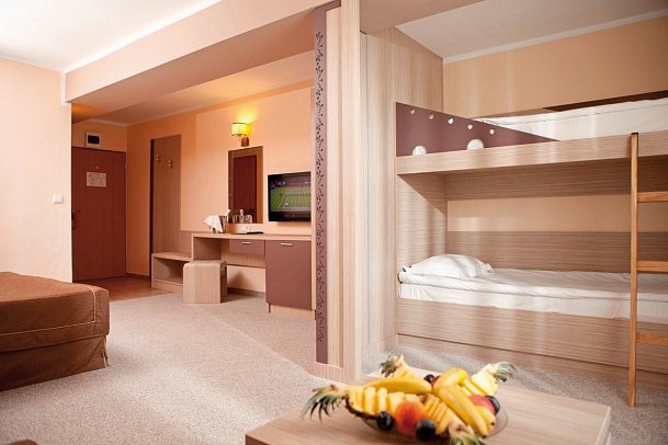 DIT Evrika Beach Club Hotel - Wohnbeispiel Familienzimmer (Zimmercodierung FB1)