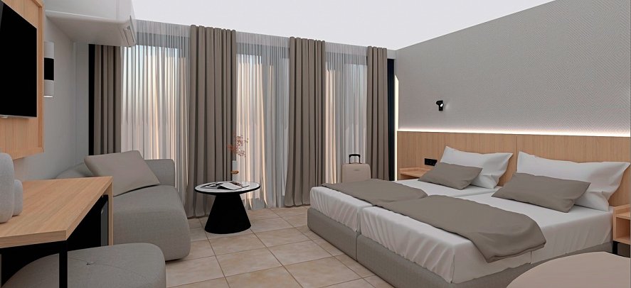 Hotel Longosa - Modellbild Doppelzimmer Superior (Zimmercodierung DS1)