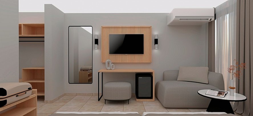 Hotel Longosa - Modellbild Doppelzimmer Superior (Zimmercodierung DS1)