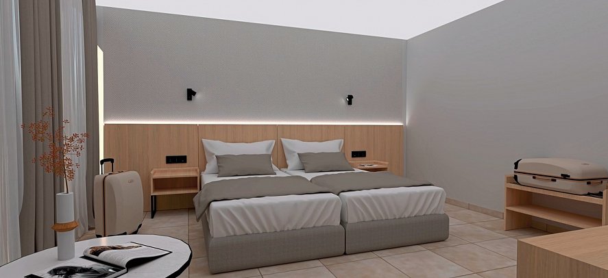 Hotel Longosa - Modellbild Doppelzimmer Superior (Zimmercodierung DS1)