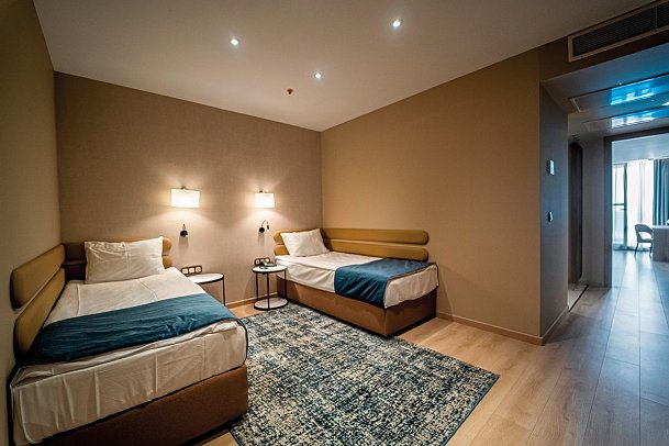 Wave Resort - Wohnbeispiel Familienzimmer Meerblick (Zimmercodierungen FBM & F1M)