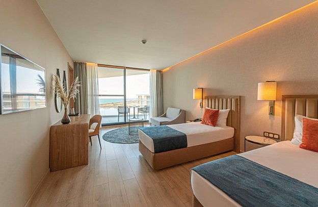 Wave Resort - Wohnbeispiel Familienzimmer seitl. Meerblick (Zimmercodierung FBN)