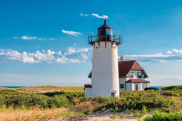 Farbenpracht des Indian Summer (ab/bis Boston) - Leuchtturm auf Cape Cod