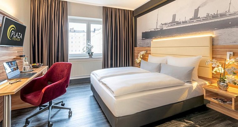 PLAZA Premium Columbus Bremen - Wohnbeispiel Doppelzimmer Standard (Zimmercodierung DG1)