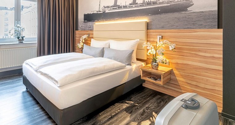 PLAZA Premium Columbus Bremen - Wohnbeispiel Doppelzimmer Standard (Zimmercodierung DG1)