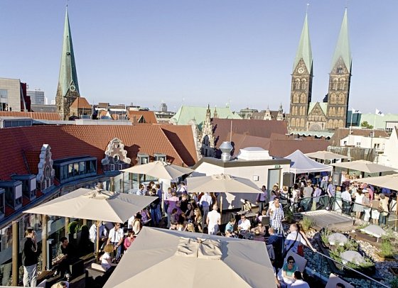 ATLANTIC Grand Hotel Bremen - Dachterrasse Roof Lounge