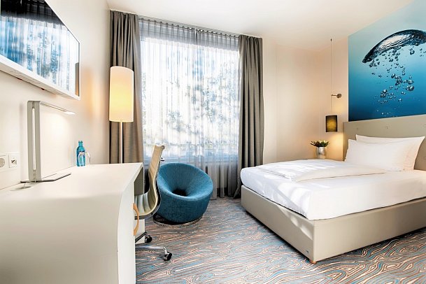 ACHAT Hotel Bremen City - Wohnbeispiel Doppelzimmer Busisness Einzelbelegung (Zimmercodierungen DB2 & DE1)