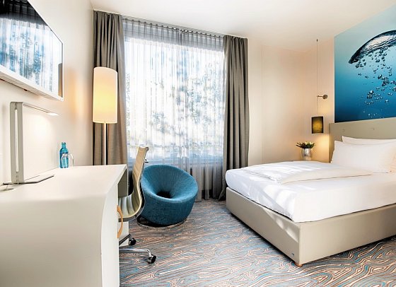 ACHAT Hotel Bremen City - Wohnbeispiel Doppelzimmer Busisness Einzelbelegung (Zimmercodierungen DB2 & DE1)